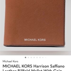 Michael Kors Tan Leather Card Holder